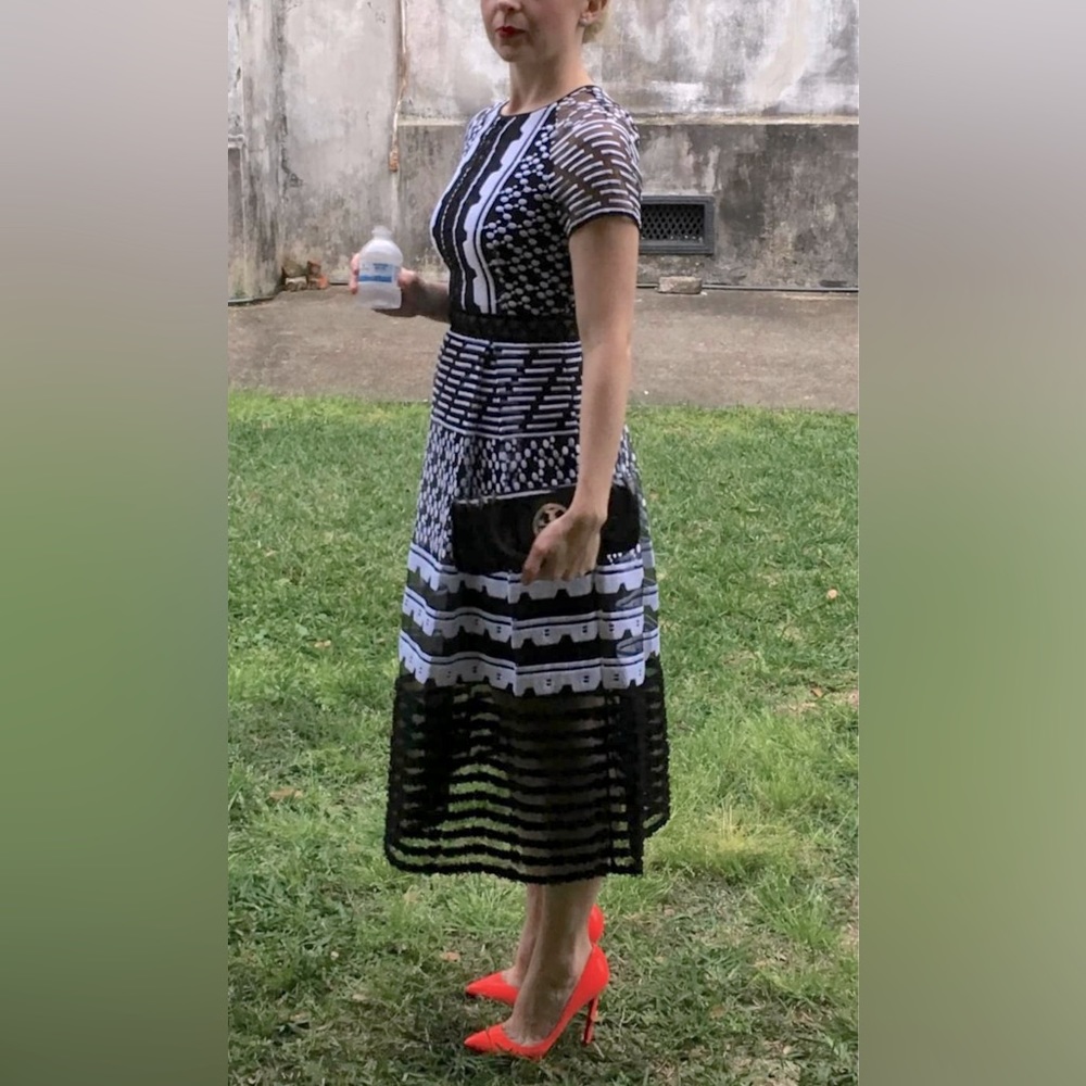 Jonathan SIMKHAI black and white dress, size 2, worn once
